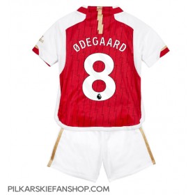 Koszulka piłkarska Arsenal Martin Odegaard #8 Strój Domowy dla dzieci 2023-24 tanio Krótki Rękaw (+ Krótkie spodenki)